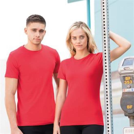 Skinni Fit Womens/Ladies Feel Good Stretch kortärmad T-shirt med kort ärm