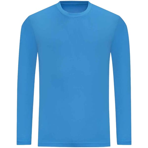 AWDis Just Cool Mens långärmad Cool Sports Performance Plain T-Shirt med lång ärm