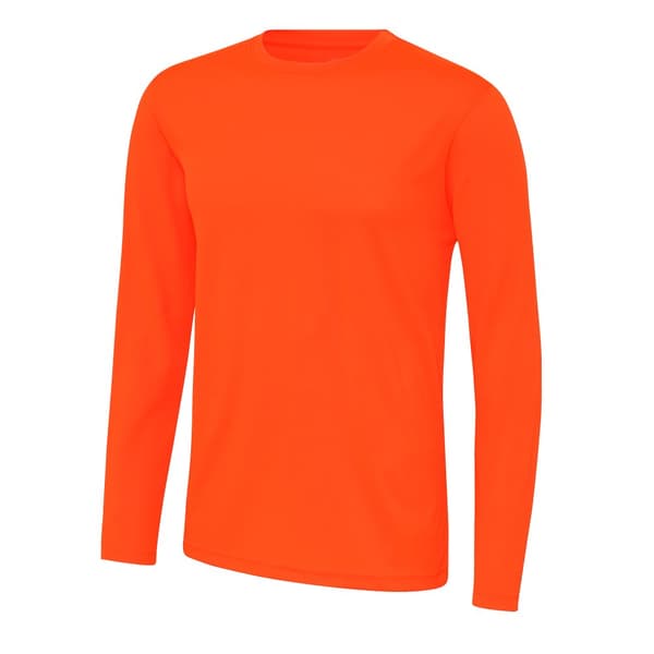 AWDis Just Cool Mens Long Sleeve Cool Sports Performance Plain T-Shirt