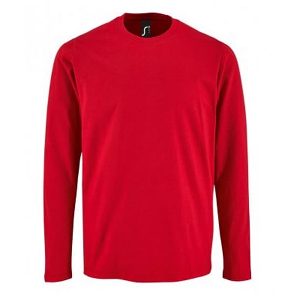 SOLS Imperial langærmet T-shirt til mænd