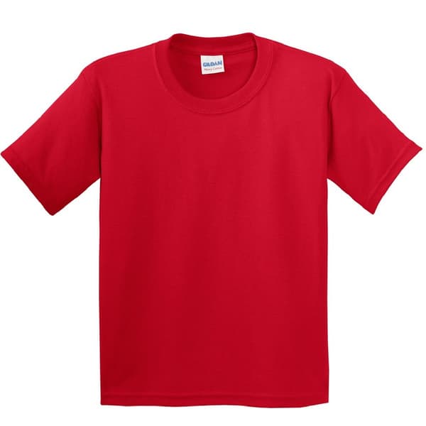 Gildan Childrens Unisex Heavy Cotton T-Shirt (Pack Of 2)
