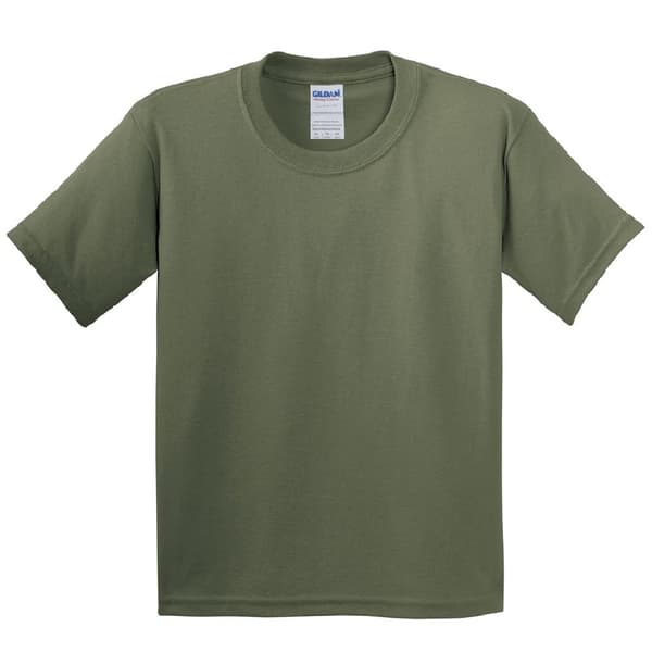 Gildan Childrens Unisex Heavy Cotton T-Shirt (Pack Of 2)