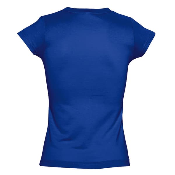 SOLS Dame/Ladies Moon V-hals T-shirt med kort ærme