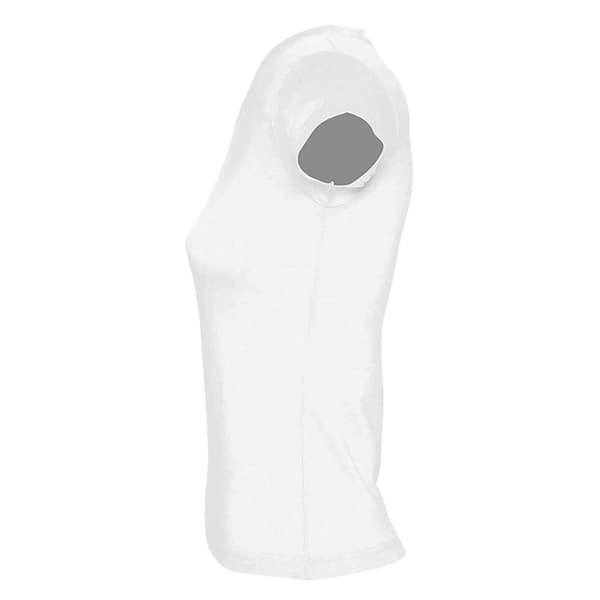 SOLS Dame/Ladies Moon V-hals T-shirt med kort ærme