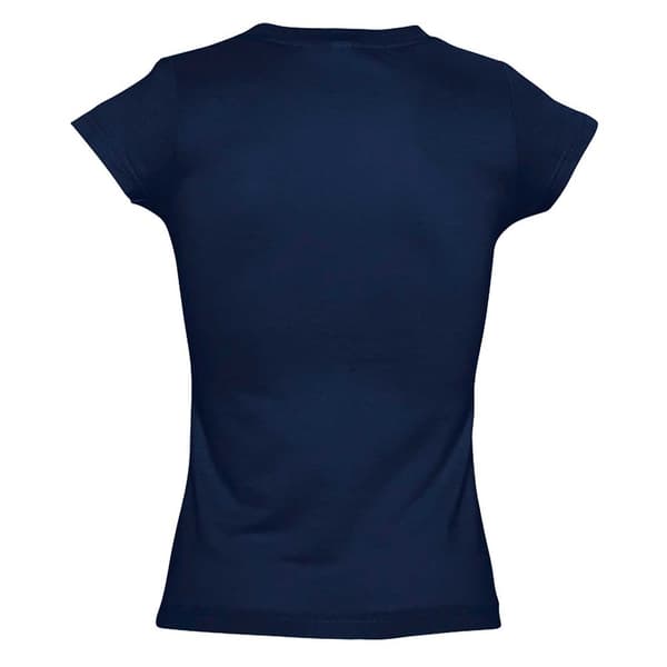 SOLS Dame/Ladies Moon V-hals T-shirt med kort ærme
