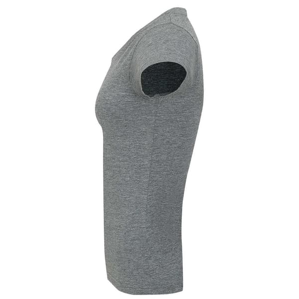 SOLS Dame/Ladies Moon V-hals T-shirt med kort ærme