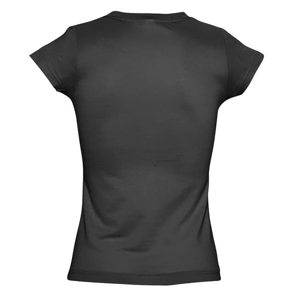 SOLS Dame/Ladies Moon V-hals T-shirt med kort ærme