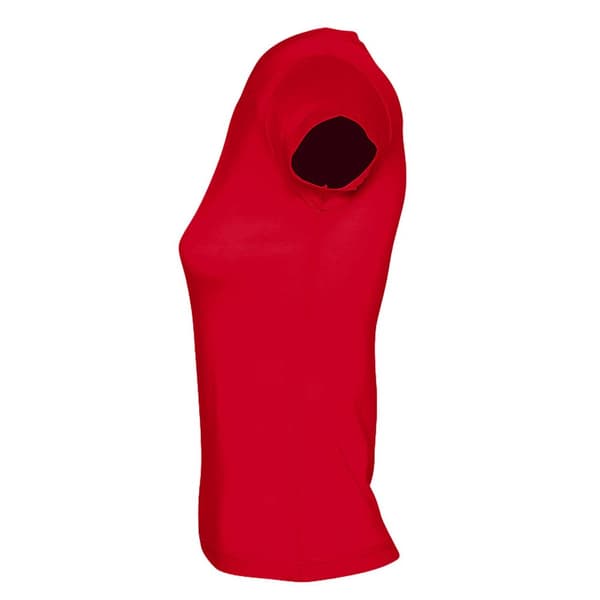 SOLS Dame/Ladies Moon V-hals T-shirt med kort ærme