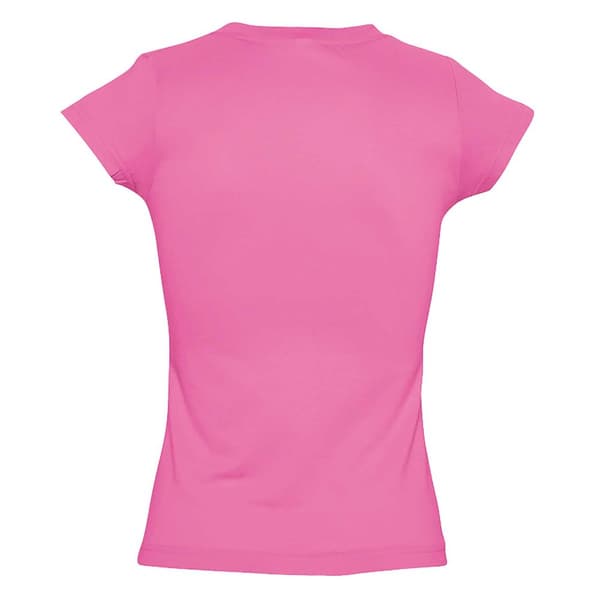 SOLS Dame/Ladies Moon V-hals T-shirt med kort ærme
