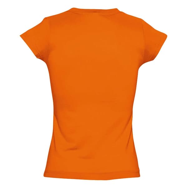 SOLS Dame/Ladies Moon V-hals T-shirt med kort ærme