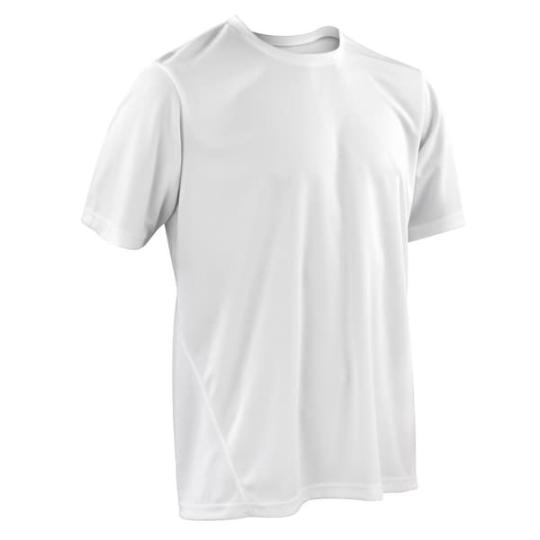 Spiro Snabbtorkande sport kortärmad prestations-T-Shirt för män