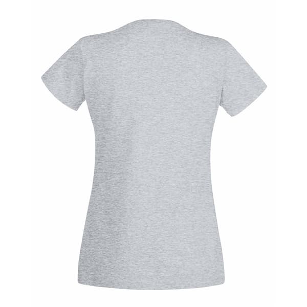 Womens/Ladies Value Fitted V-Neck Short Sleeve Casual T-Shirt