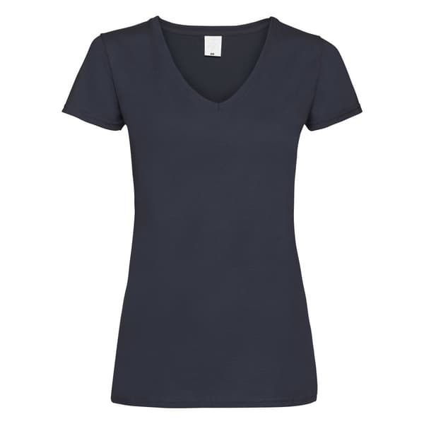 Dame/Damer værdi V-hals med kort ærme Casual T-shirt med kort ærme