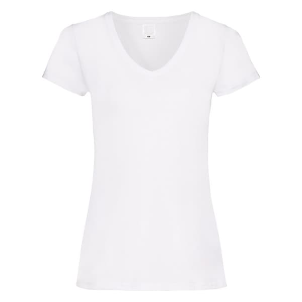 Dame/Damer værdi V-hals med kort ærme Casual T-shirt med kort ærme
