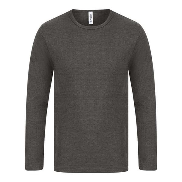 Absolute Apparel Termisk långärmad T-shirt för män