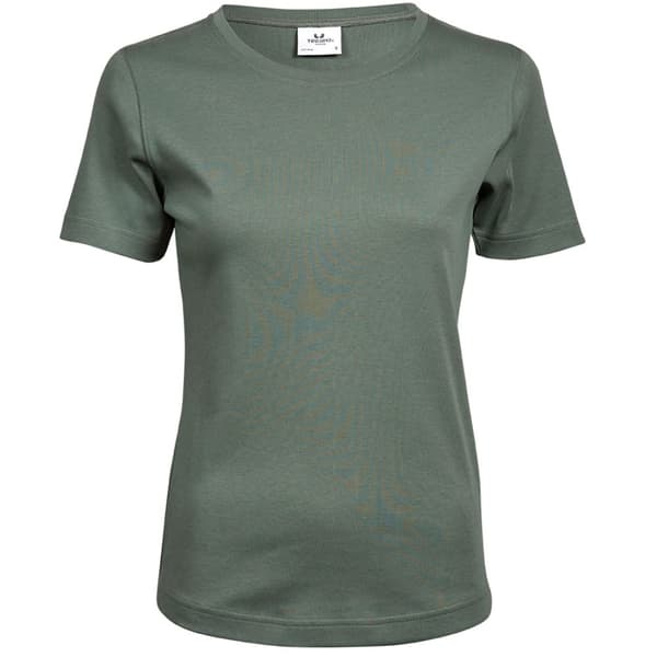 Tee Jays Interlock kortærmet T-shirt med korte ærmer til kvinder/damer
