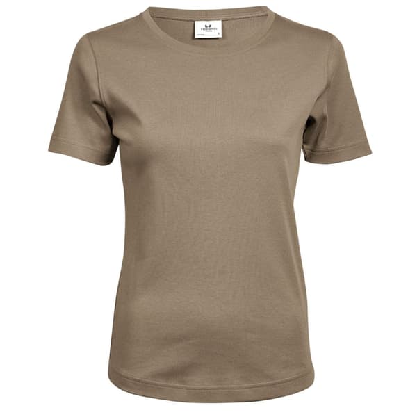 Tee Jays Interlock kortærmet T-shirt med korte ærmer til kvinder/damer