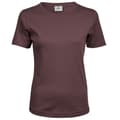 Miniatyrbillede 1 af 2: Tee Jays Interlock kortærmet T-shirt med korte ærmer til kvinder/damer