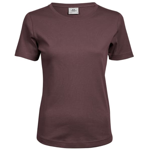Tee Jays Interlock kortærmet T-shirt med korte ærmer til kvinder/damer