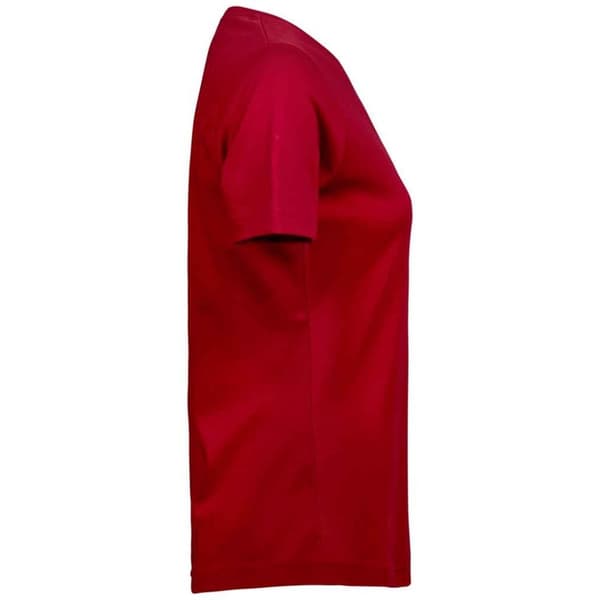 Tee Jays Interlock kortærmet T-shirt med korte ærmer til kvinder/damer