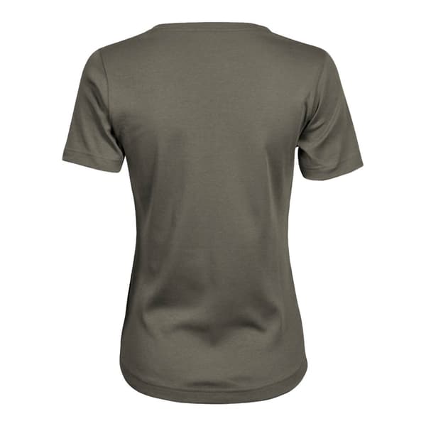Tee Jays Interlock kortærmet T-shirt med korte ærmer til kvinder/damer