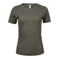 Miniatyrbillede 1 af 3: Tee Jays Interlock kortærmet T-shirt med korte ærmer til kvinder/damer