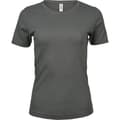 Miniatyrbillede 1 af 2: Tee Jays Interlock kortærmet T-shirt med korte ærmer til kvinder/damer