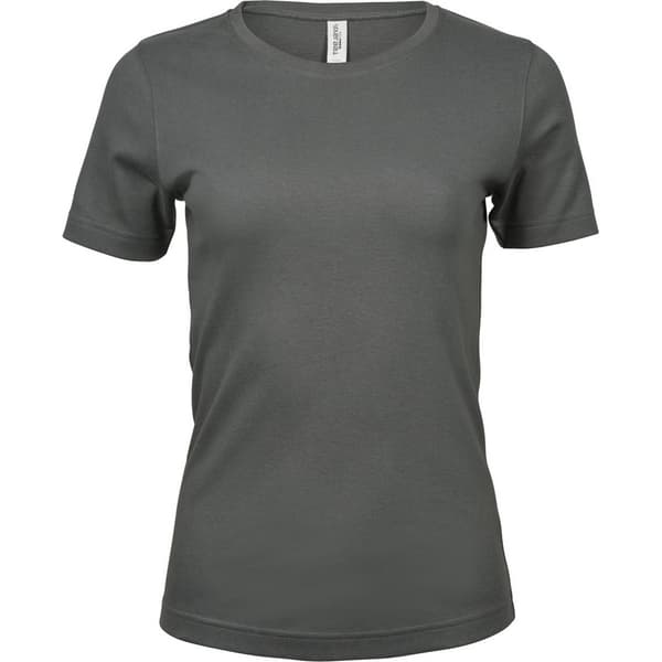Tee Jays Interlock kortærmet T-shirt med korte ærmer til kvinder/damer