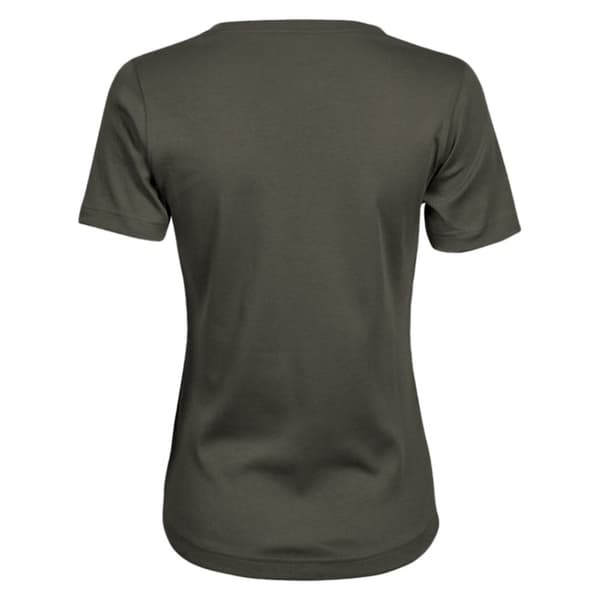 Tee Jays Interlock kortærmet T-shirt med korte ærmer til kvinder/damer