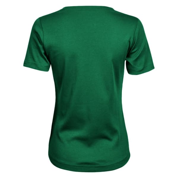 Tee Jays Interlock kortærmet T-shirt med korte ærmer til kvinder/damer