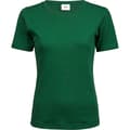 Miniatyrbillede 1 af 2: Tee Jays Interlock kortærmet T-shirt med korte ærmer til kvinder/damer