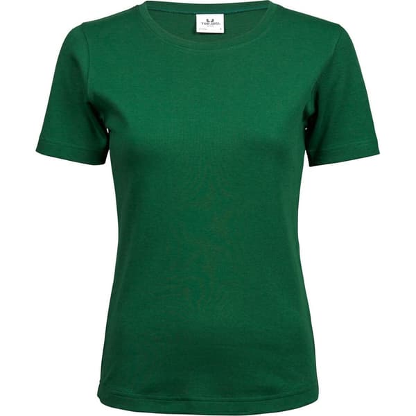 Tee Jays Interlock kortærmet T-shirt med korte ærmer til kvinder/damer