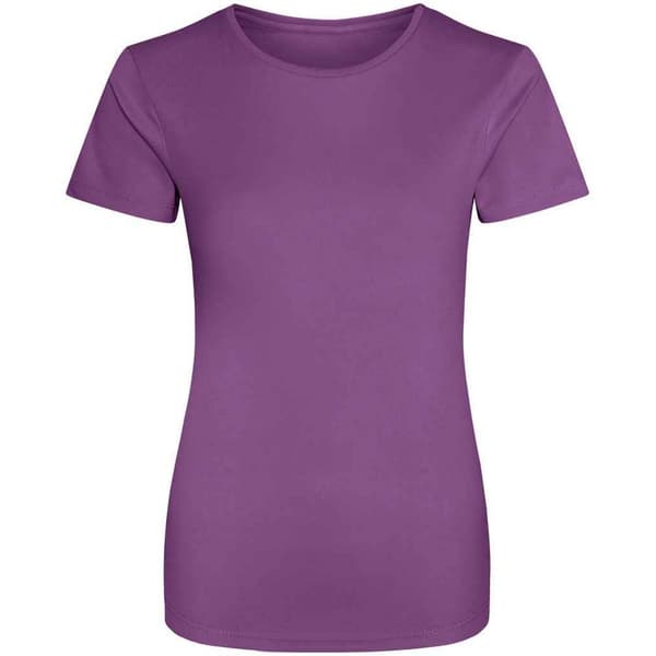 AWDis Just Cool Sport för kvinnor/dammar - en vanlig T-shirt