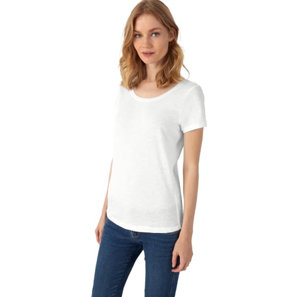B&C Womens/Ladies Favourite Organic Cotton Slub T-Shirt