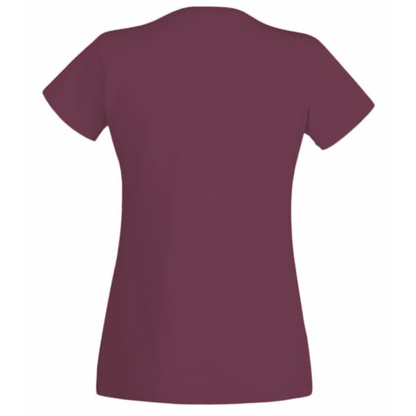 Womens/Ladies Value Fitted Short Sleeve Casual T-Shirt