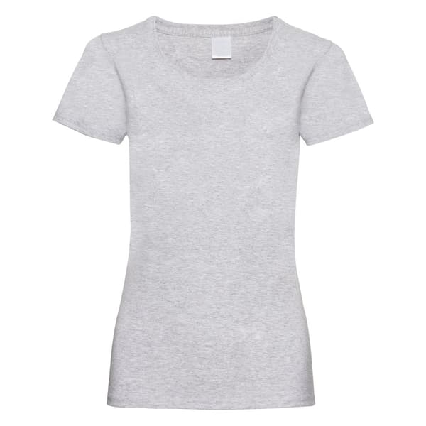 Womens/Ladies Value Fitted Short Sleeve Casual T-Shirt