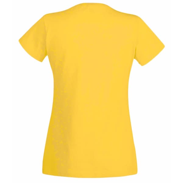 Womens/Ladies Value Fitted Short Sleeve Casual T-Shirt