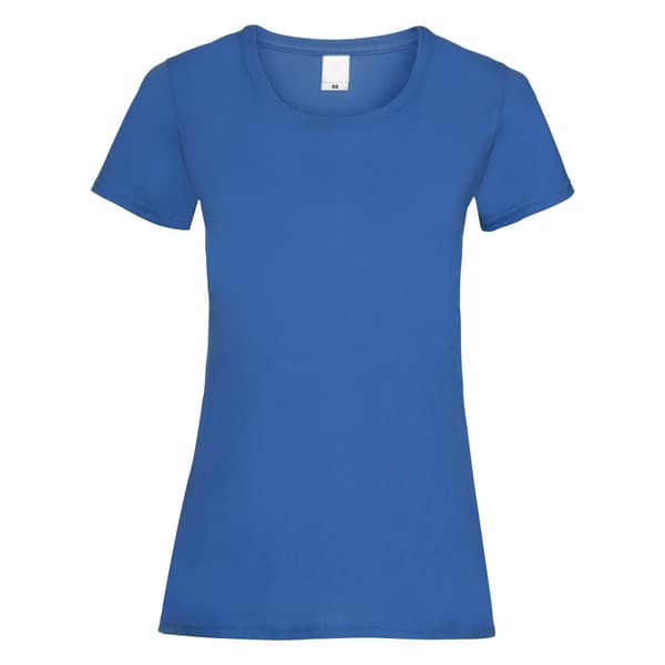 Womens/Ladies Value Fitted Short Sleeve Casual T-Shirt