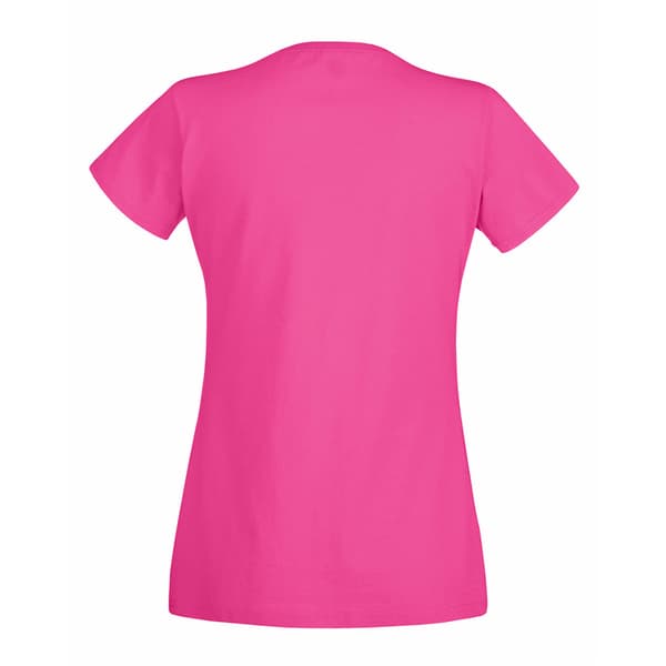 Womens/Ladies Value Fitted Short Sleeve Casual T-Shirt