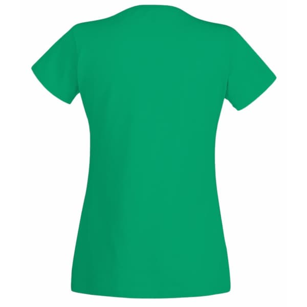 Womens/Ladies Value Fitted Short Sleeve Casual T-Shirt