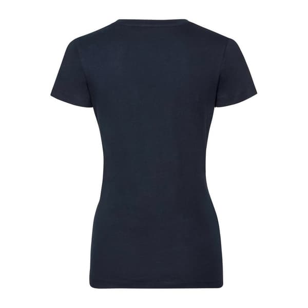 Russell Dame/Dame Authentic Pure Organic Tee til kvinder/damer