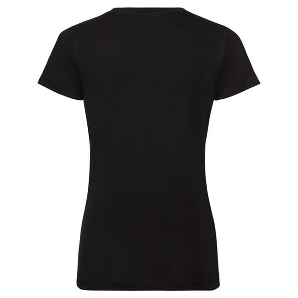 Russell Dame/Dame Authentic Pure Organic Tee til kvinder/damer