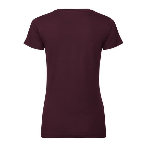 Russell Dame/Dame Authentic Pure Organic Tee til kvinder/damer