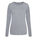 Miniatyrbilde 1 av 2: AWDis Womens/Ladies Girlie Long Sleeve Tri-Blend T-Shirt