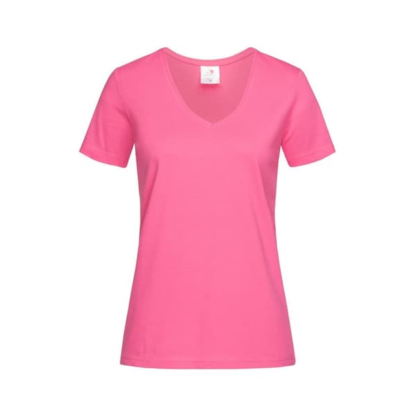 Stedman Classic V-hals T-shirt til kvinder/damer