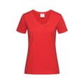 Miniatyrbillede 1 af 2: Stedman Classic V-hals T-shirt til kvinder/damer