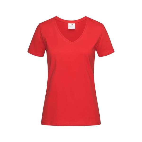 Stedman Classic V-hals T-shirt til kvinder/damer