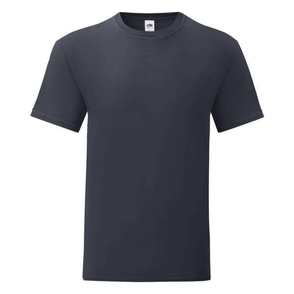 Fruit Of The Loom Mens Iconic T-Shirt Deep Navy 3XL Fruit Of The Loom Mens Iconic T-Shirt Deep Navy 3XL