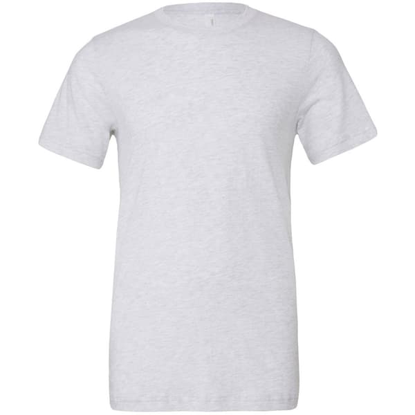 Canvas Mens Triblend Crew Neck Plain Short Sleeve T-Shirt för män