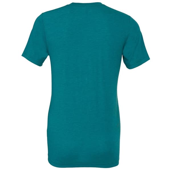 Canvas Mens Triblend Crew Neck Plain Short Sleeve T-Shirt för män